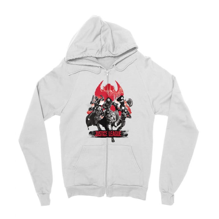 JL team red and black - Zipzáros Pulóver