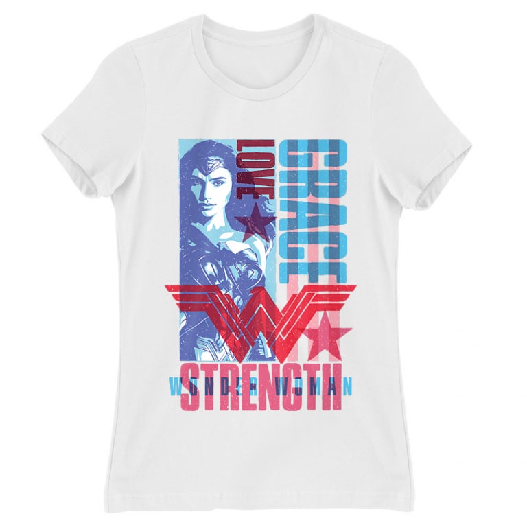 Justice League Wonder Woman - Női Póló