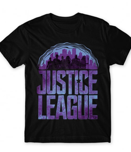 Justice League silhouettes Az Igazság Ligája Póló - Filmes