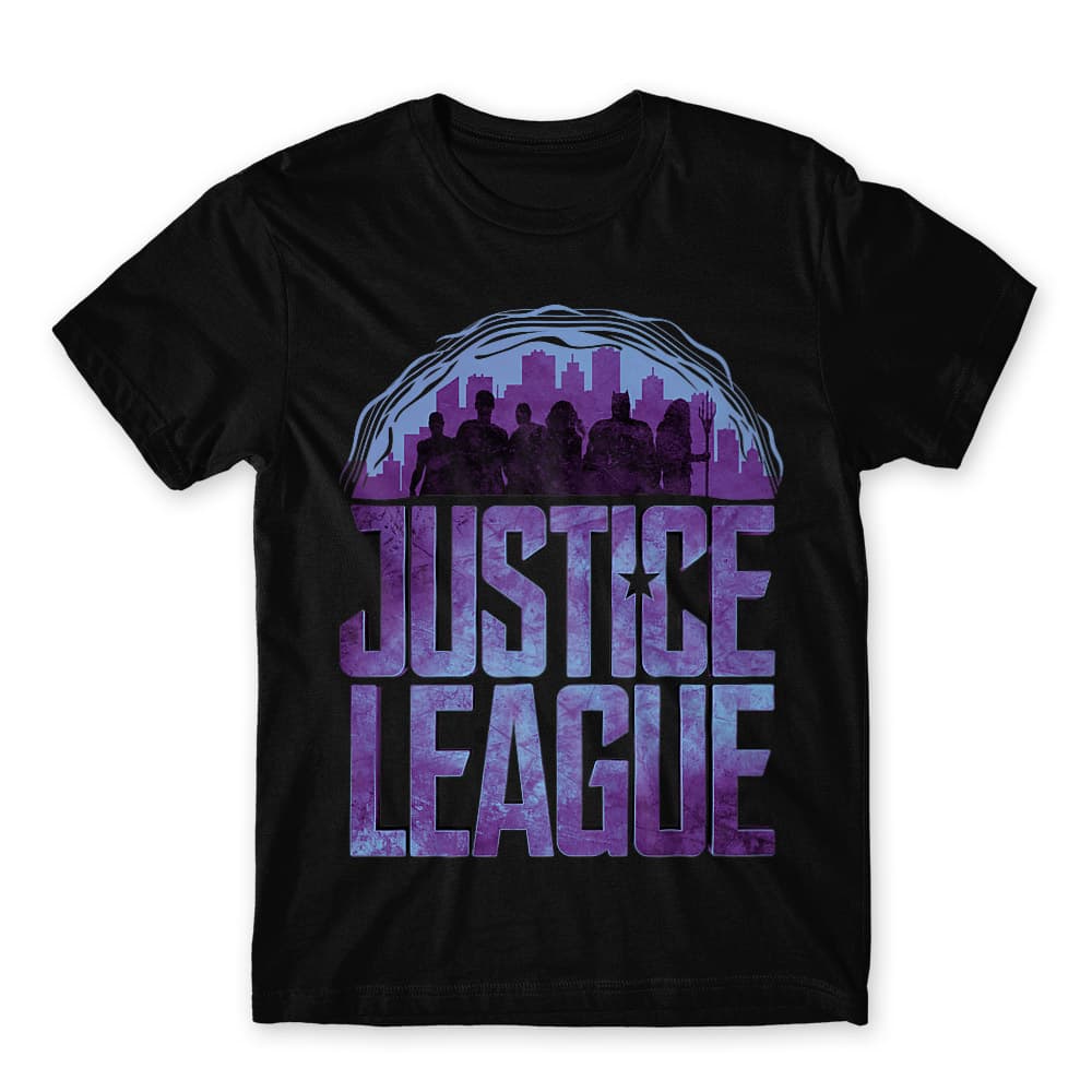 Justice League silhouettes Férfi Póló
