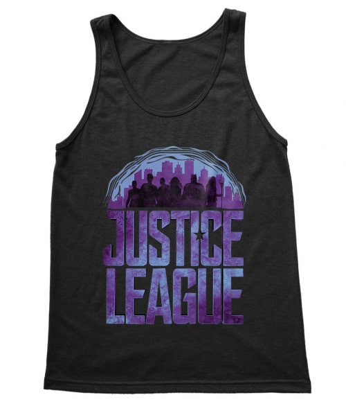 Justice League silhouettes Az Igazság Ligája Trikó - Filmes