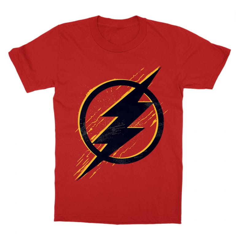 JL Flash logo - Gyerek Póló