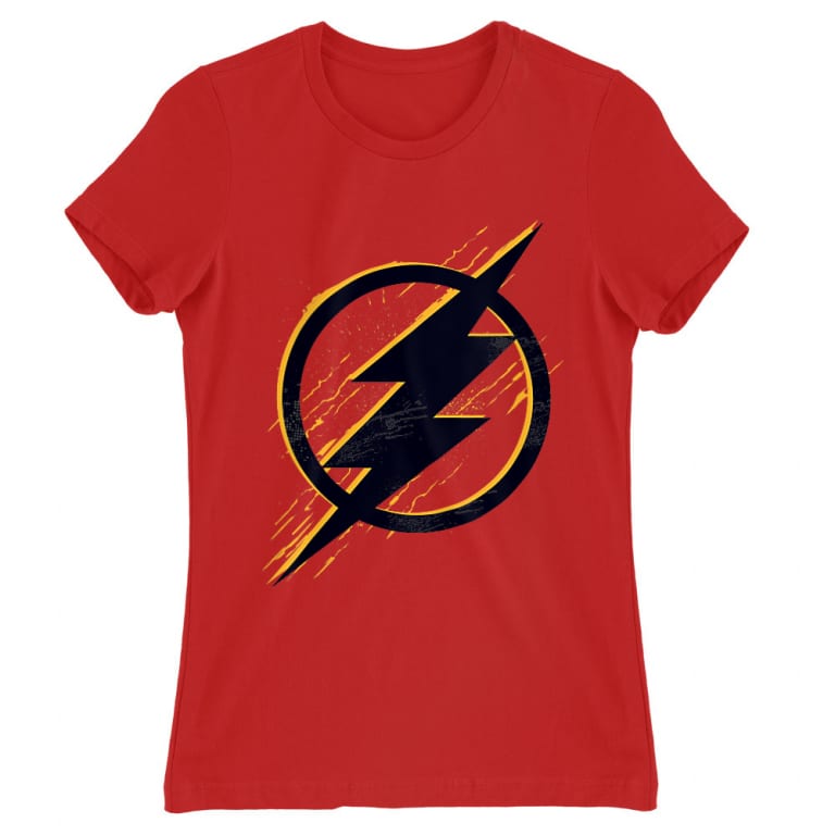 JL Flash logo - Női Póló