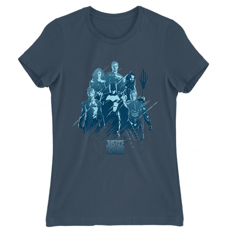 JL team in blue - Női Póló