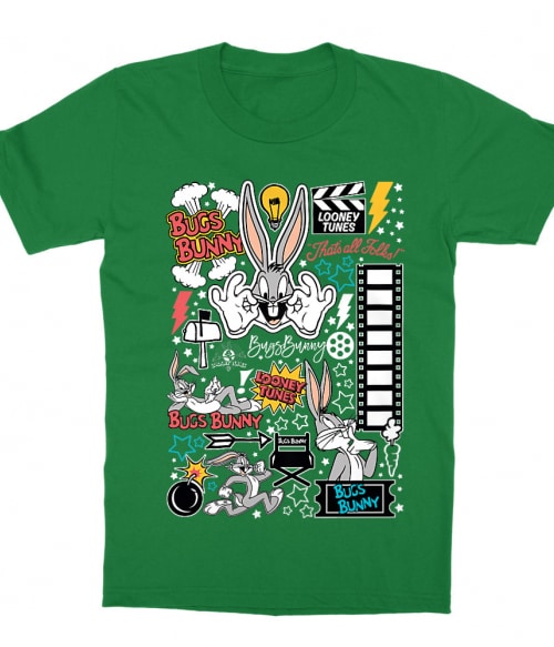 Bugs Bunny Movie Star Póló - Ha Looney Tunes rajongó ezeket a pólókat tuti imádni fogod!