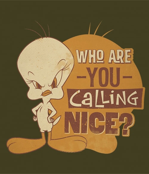 Who are you calling nice? Póló - Ha Looney Tunes rajongó ezeket a pólókat tuti imádni fogod!