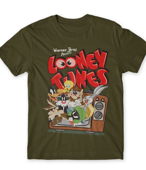 Looney Tunes Television Rajzfilmek Póló - Sorozatos