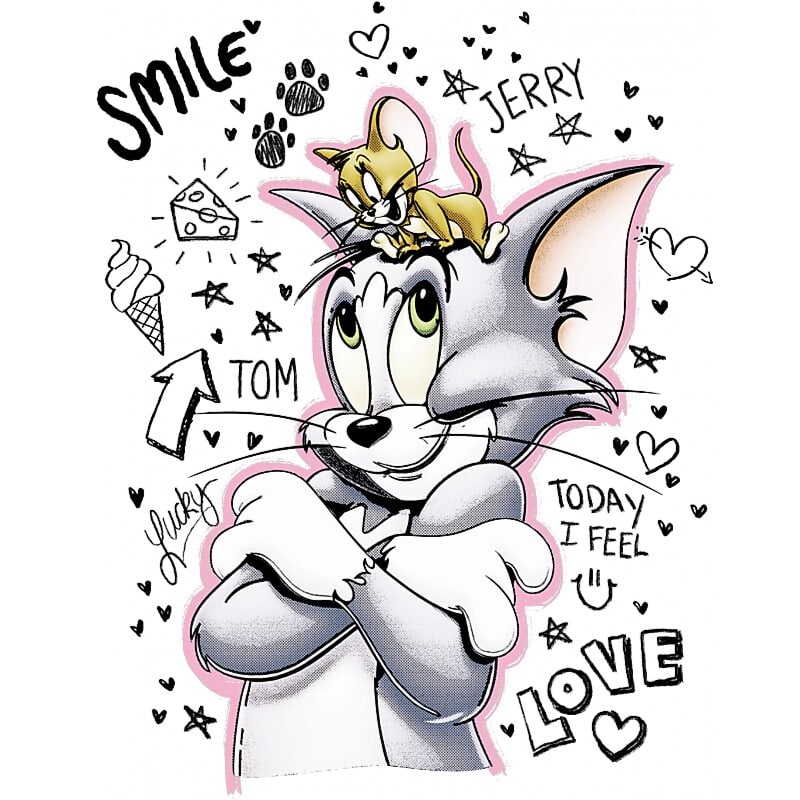 Tom and Jerry doodle
