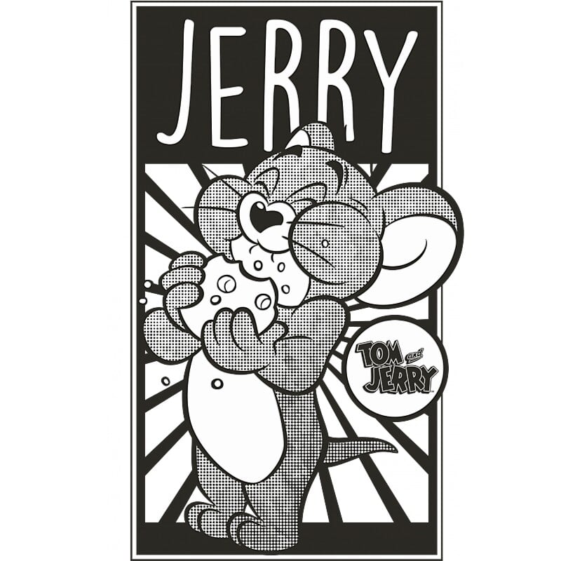 Jerry monochrome