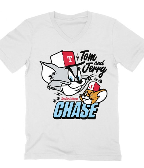 The cat and mouse chase Póló - Ha Tom and Jerry rajongó ezeket a pólókat tuti imádni fogod!
