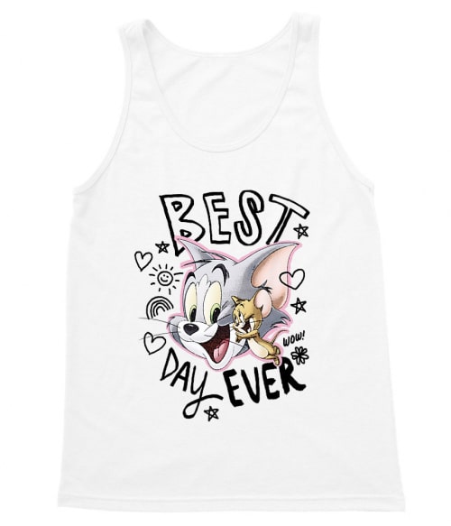 Tom and Jerry Best day ever Póló - Ha Tom and Jerry rajongó ezeket a pólókat tuti imádni fogod!
