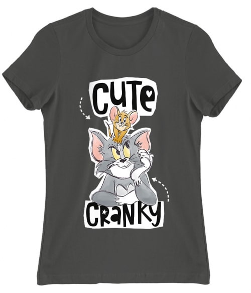 Cute and cranky Póló - Ha Tom and Jerry rajongó ezeket a pólókat tuti imádni fogod!