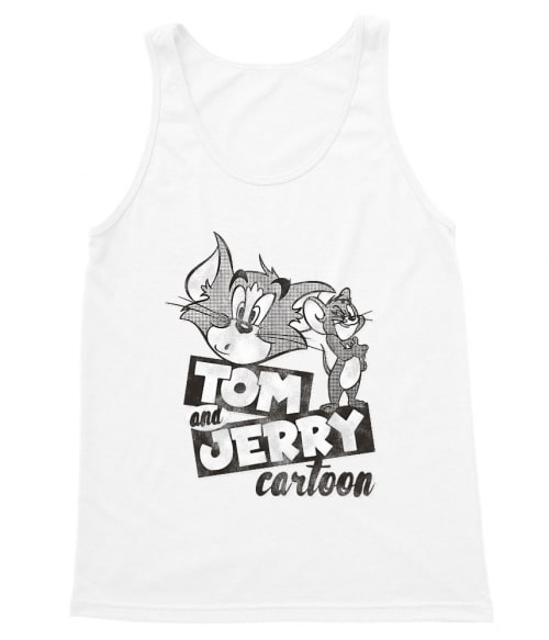 Tom and Jerry monochrome Póló - Ha Tom and Jerry rajongó ezeket a pólókat tuti imádni fogod!