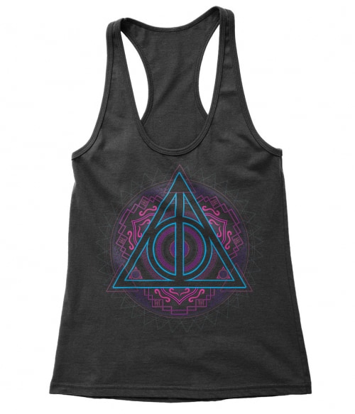 Neon Deathly Hallows Póló - Ha Harry Potter rajongó ezeket a pólókat tuti imádni fogod!