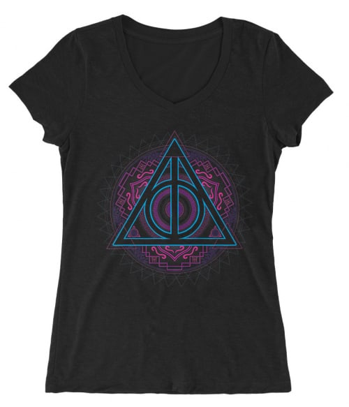 Neon Deathly Hallows Póló - Ha Harry Potter rajongó ezeket a pólókat tuti imádni fogod!