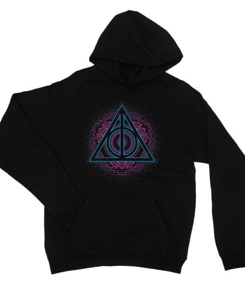 Neon Deathly Hallows Harry Potter Pulóver - Harry Potter