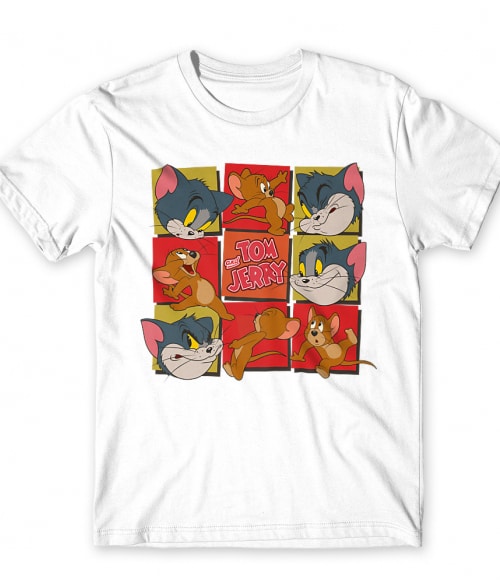 Tom and Jerry retro Tom és Jerry Póló - Tom és Jerry