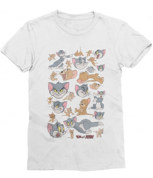 Tom and Jerry pattern Póló - Ha Tom and Jerry rajongó ezeket a pólókat tuti imádni fogod!