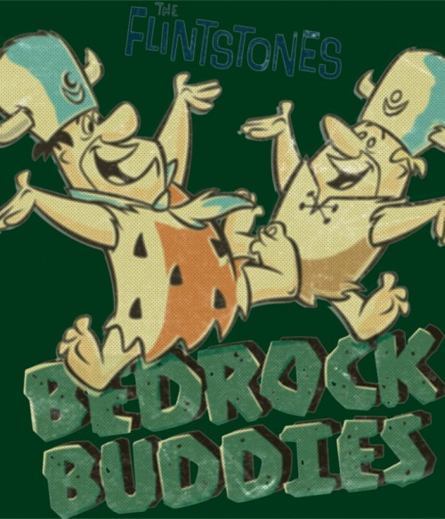 Bedrock Buddies Frédi és Béni, avagy a két kőkorszaki szaki Pólók, Pulóverek, Bögrék - Sorozatos
