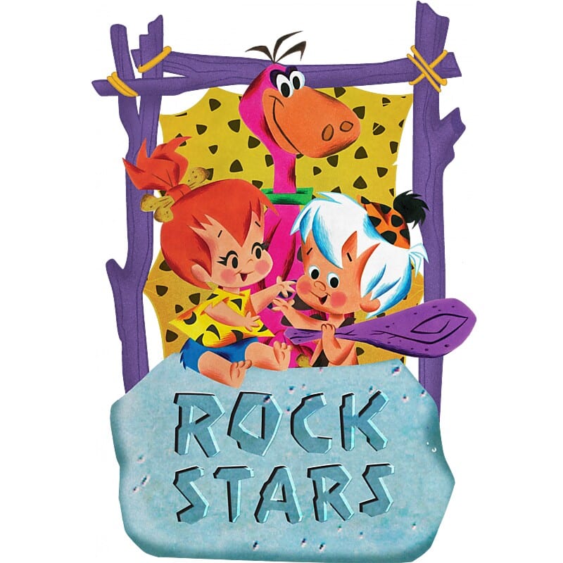 Flintstones rock stars