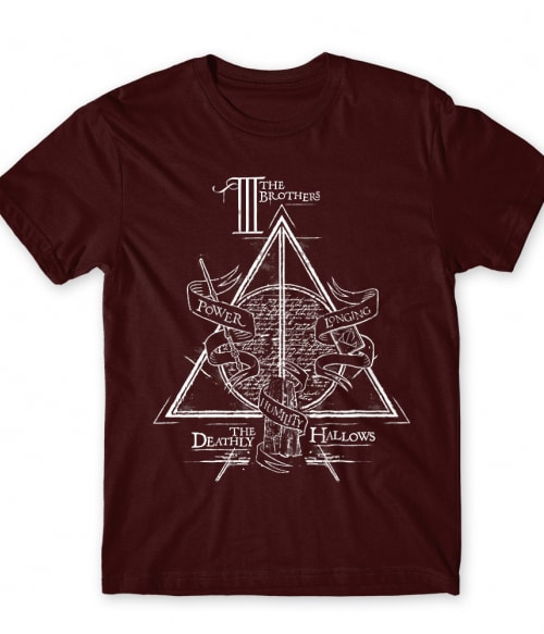 The three brothers Póló - Ha Harry Potter rajongó ezeket a pólókat tuti imádni fogod!