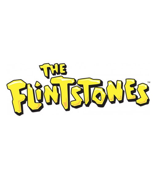 The Flintstones logo Frédi és Béni, avagy a két kőkorszaki szaki Pólók, Pulóverek, Bögrék - Sorozatos