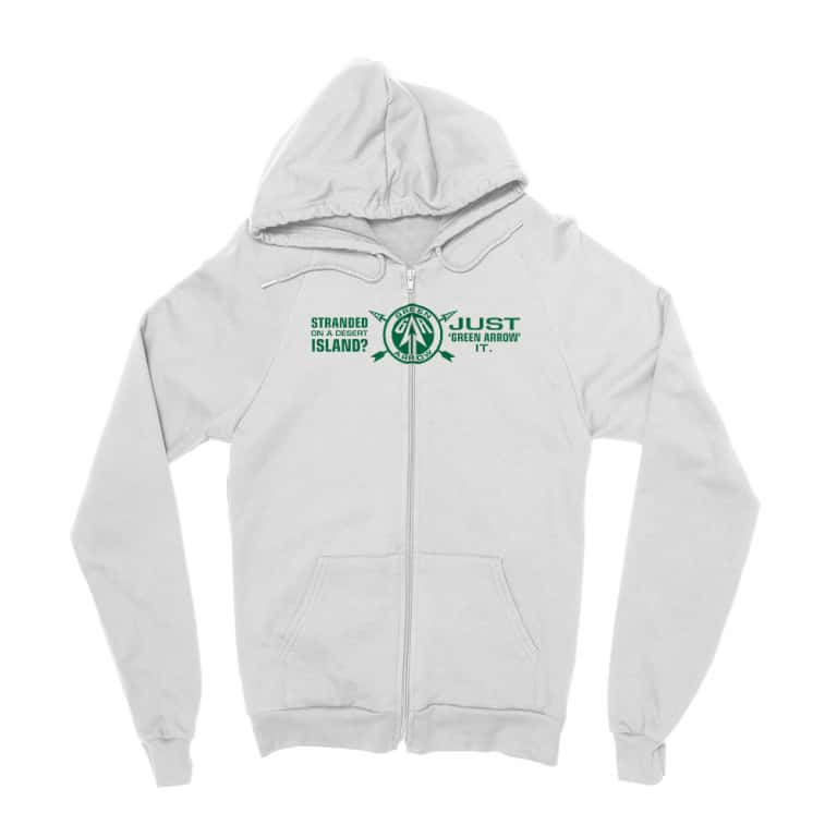 Green Arrow It - Zipzáros Pulóver