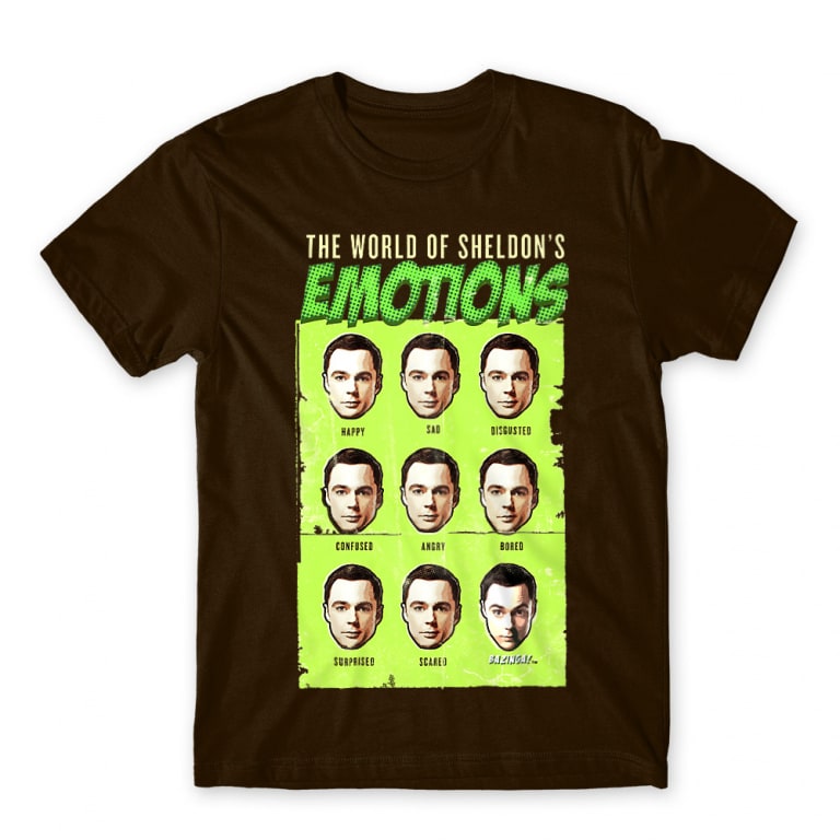 Sheldon's emotions - Férfi Póló