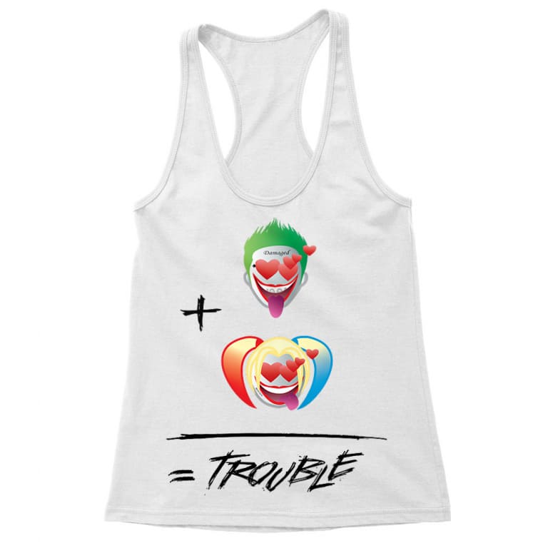 Trouble Emoji - Női Trikó