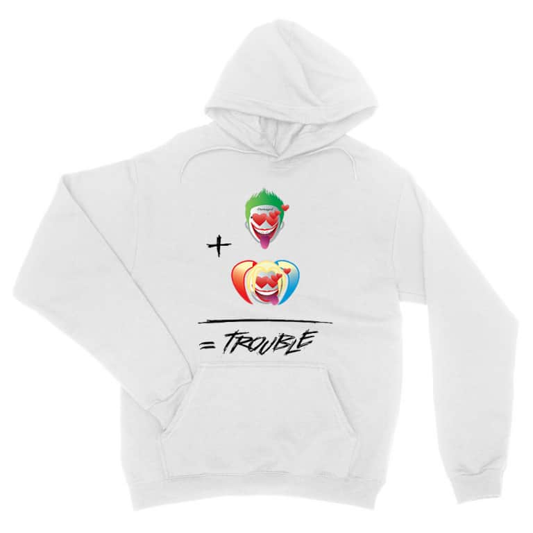 Trouble Emoji - Unisex Pulóver