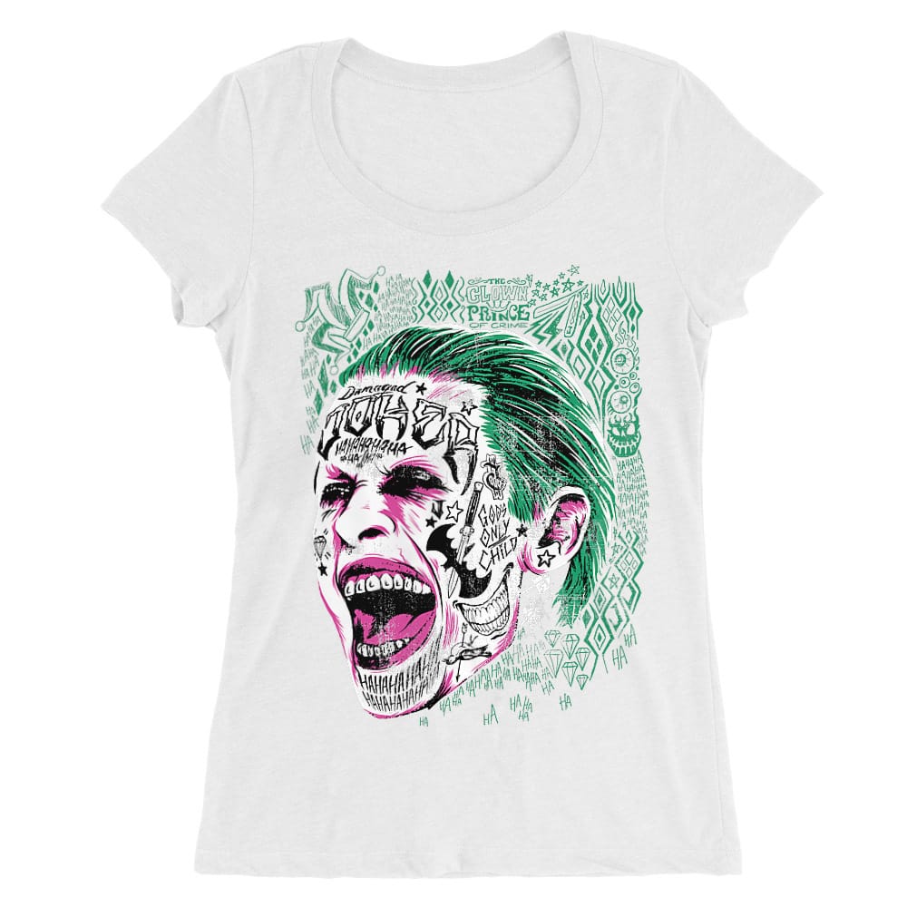 Tattooed Joker Női O-nyakú Póló