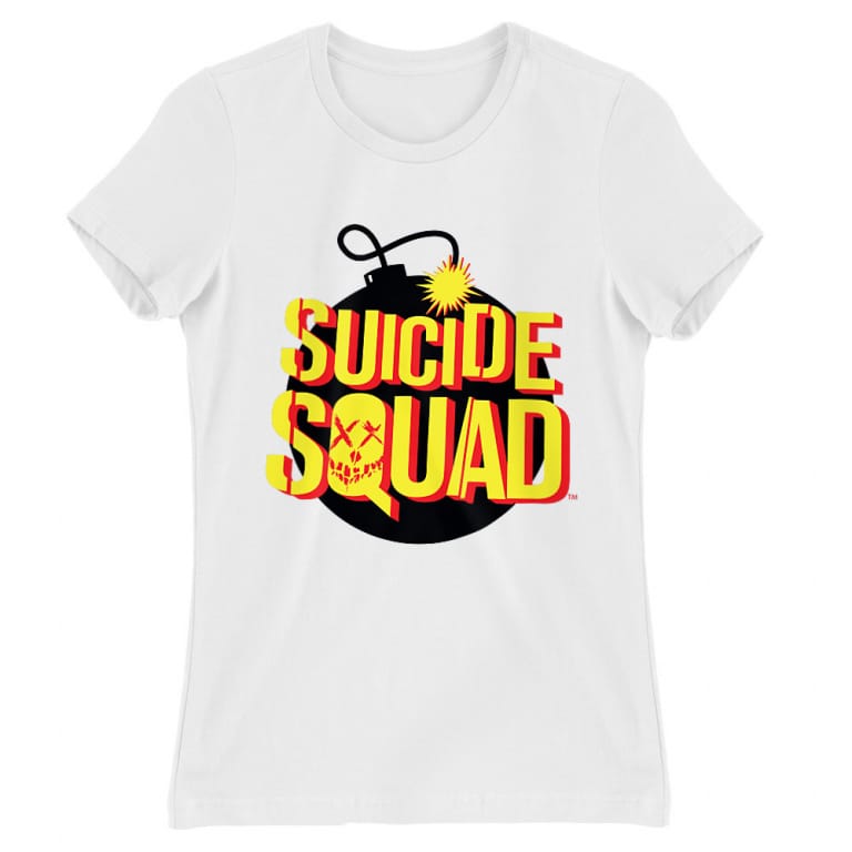 Suicide Squad Bomb Logo - Női Póló