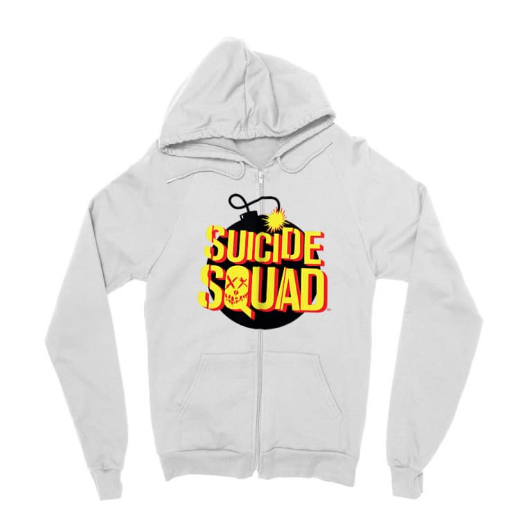 Suicide Squad Bomb Logo - Zipzáros Pulóver