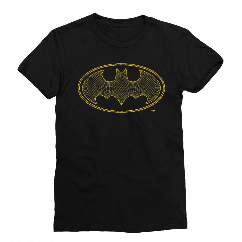 Batman web logo Férfi Testhezálló Póló