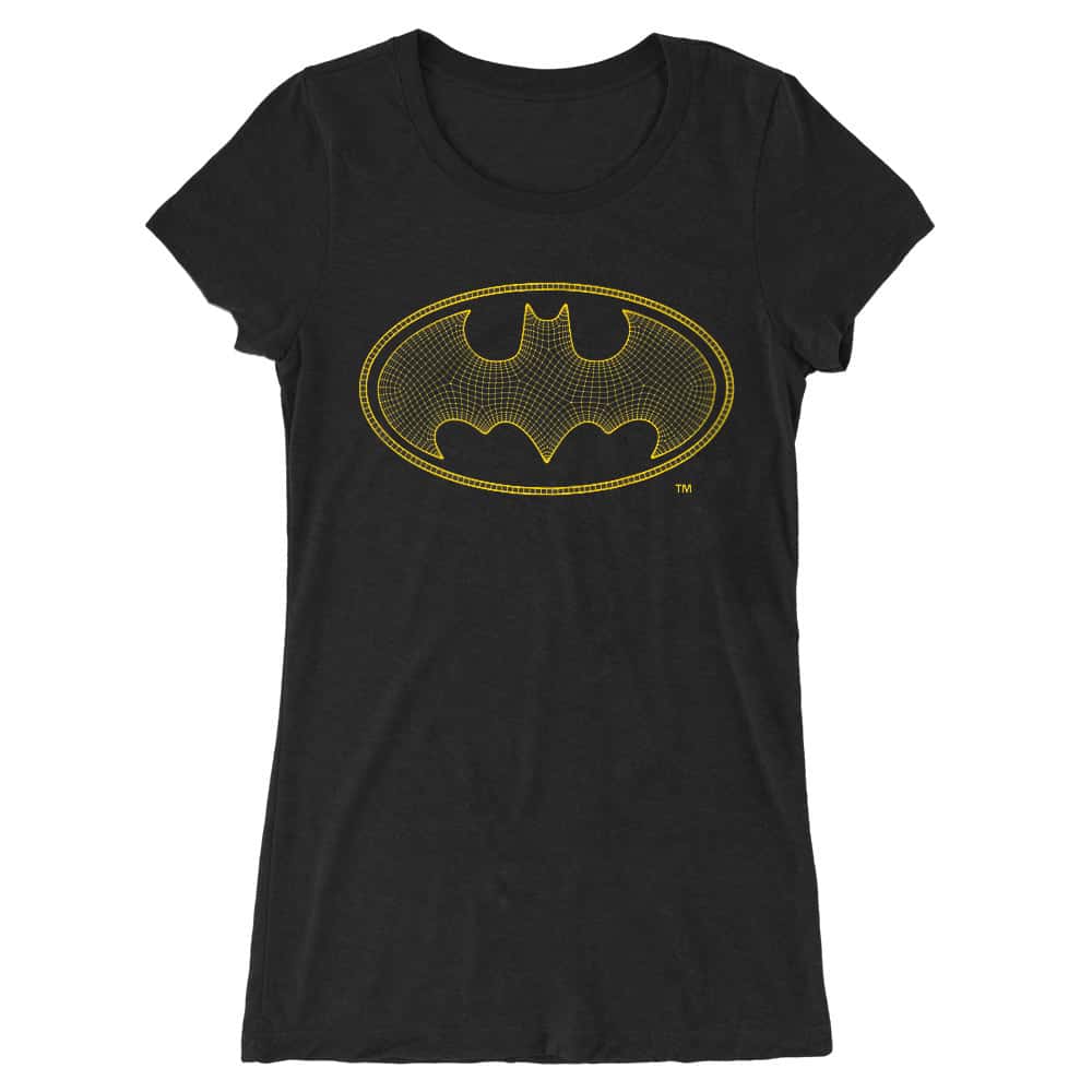 Batman web logo Női Hosszított Póló