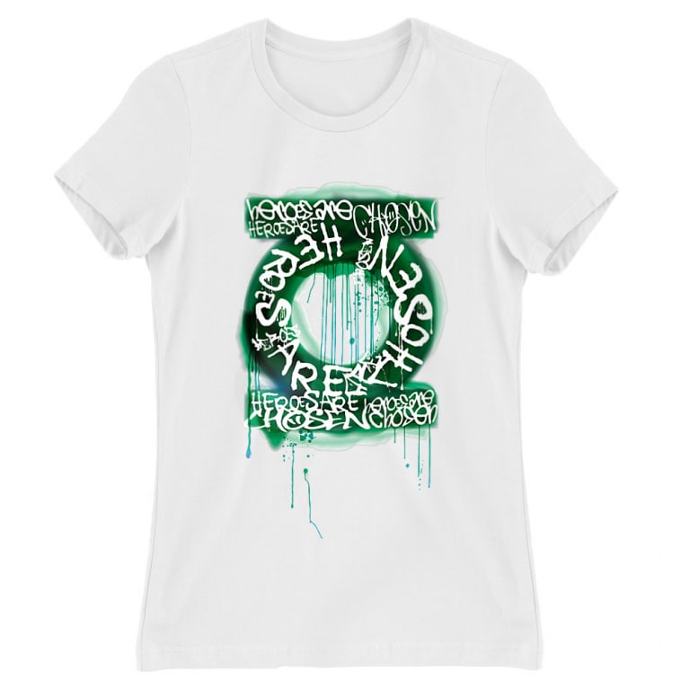 Green Lantern Aquarell Logo