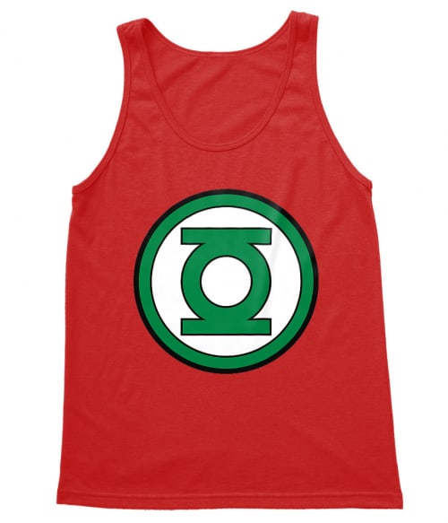 Green Lantern Logo Zöld Lámpás Trikó - Zöld Lámpás