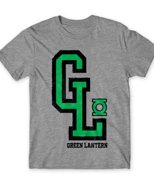 Green Lantern University Zöld Lámpás Póló - Zöld Lámpás