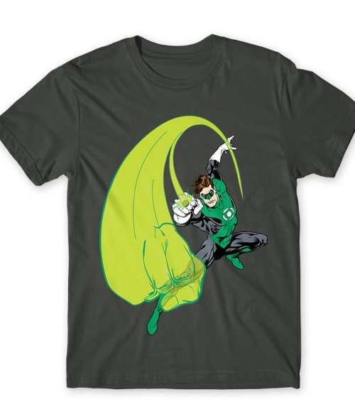 Green Lantern Fist Zöld Lámpás Póló - Zöld Lámpás