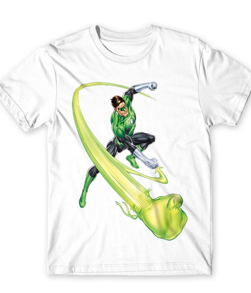 Green Lantern Fight Zöld Lámpás Póló - Zöld Lámpás