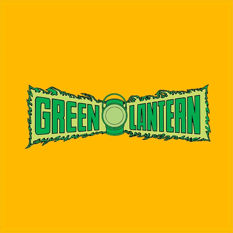 Green Lantern Text Logo