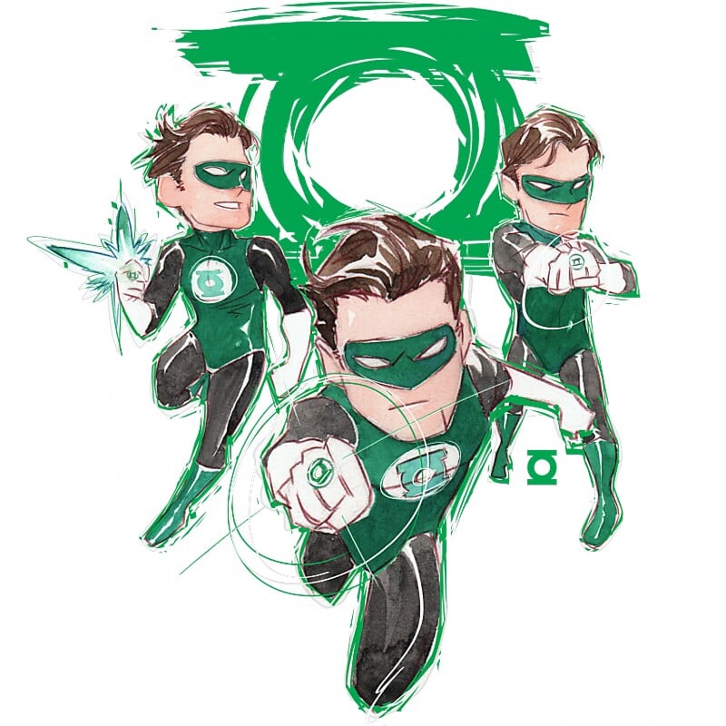 Green Lantern Draw