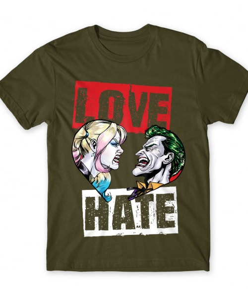 Joker and Harley love DC Póló - Filmes