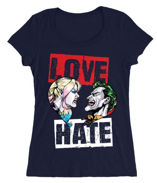 Joker and Harley love Póló - Ha Batman rajongó ezeket a pólókat tuti imádni fogod!
