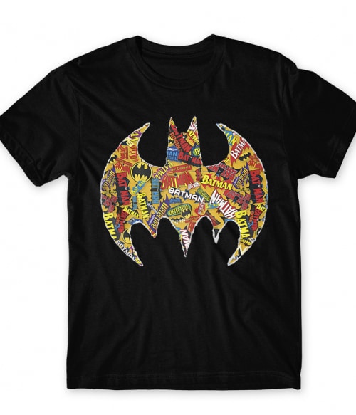 Batman comics logo Póló - Ha Batman rajongó ezeket a pólókat tuti imádni fogod!