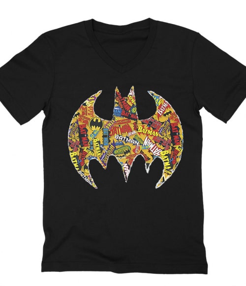 Batman comics logo Póló - Ha Batman rajongó ezeket a pólókat tuti imádni fogod!