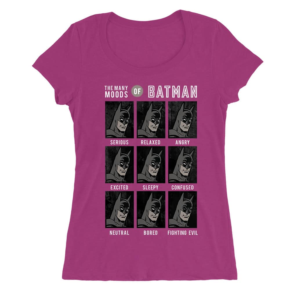 Batman moods Női O-nyakú Póló