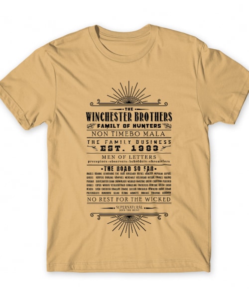 Winchester Brothers Odaát Póló - Sorozatos