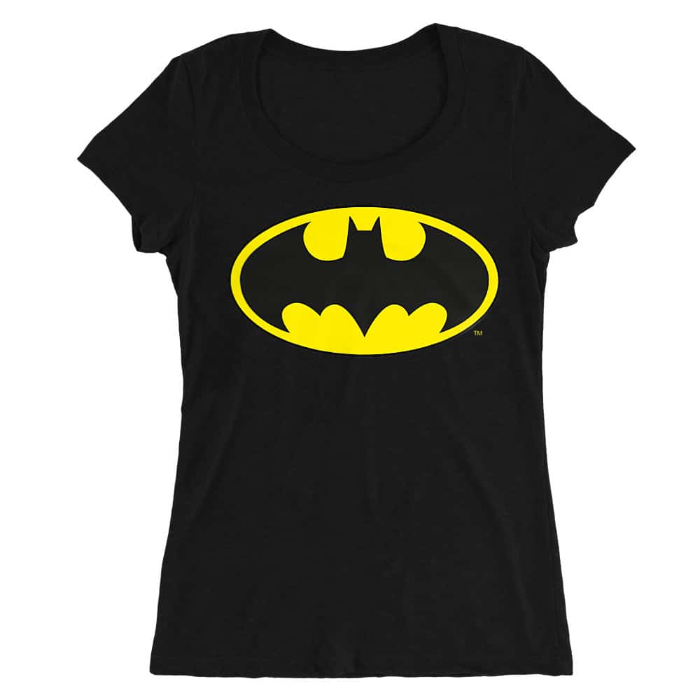 Batman classic logo Női O-nyakú Póló