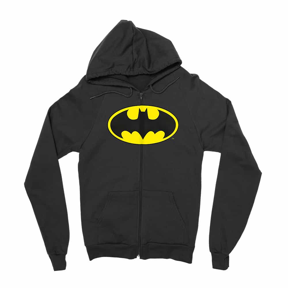 Batman classic logo Zipzáros Pulóver